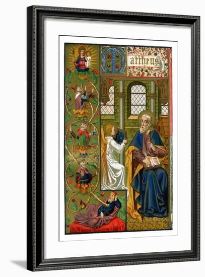 St Matthew the Evangelist, 1886-null-Framed Giclee Print