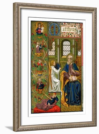 St Matthew the Evangelist, 1886-null-Framed Giclee Print