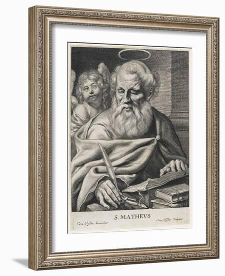 St. Matthew-Cornelis Visscher-Framed Giclee Print