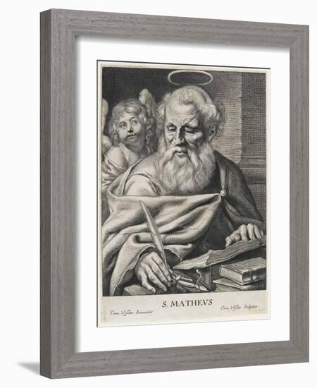 St. Matthew-Cornelis Visscher-Framed Giclee Print