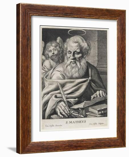 St. Matthew-Cornelis Visscher-Framed Giclee Print