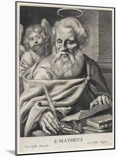 St. Matthew-Cornelis Visscher-Mounted Giclee Print