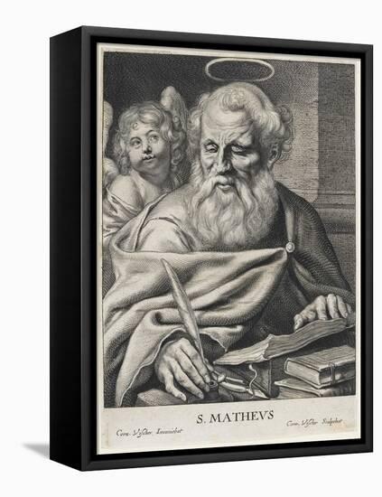 St. Matthew-Cornelis Visscher-Framed Premier Image Canvas