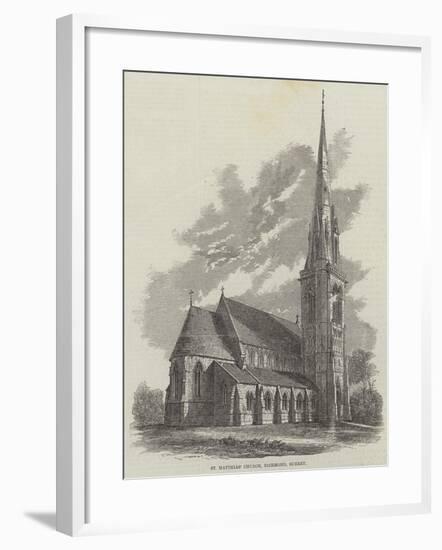 St Matthias' Church, Richmond, Surrey-null-Framed Giclee Print