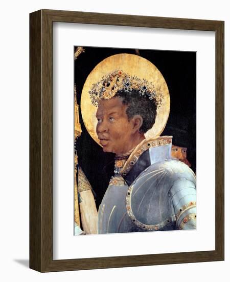 St. Maurice (Detail)-Matthias Grünewald-Framed Giclee Print