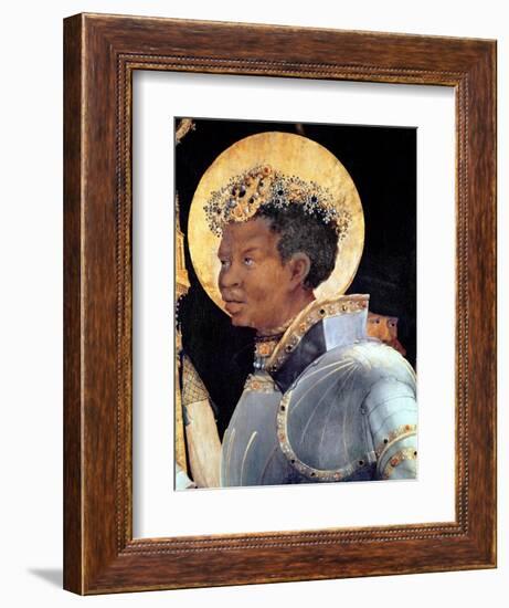 St. Maurice (Detail)-Matthias Grünewald-Framed Giclee Print