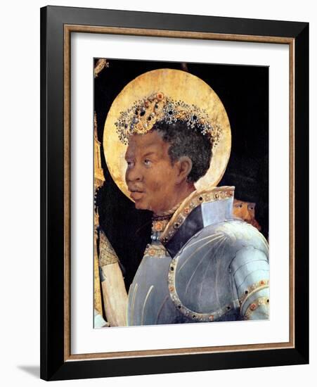 St. Maurice (Detail)-Matthias Grünewald-Framed Giclee Print