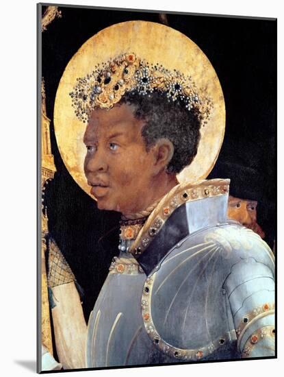 St. Maurice (Detail)-Matthias Grünewald-Mounted Giclee Print