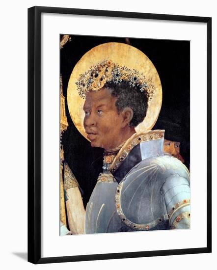 St. Maurice (Detail)-Matthias Grünewald-Framed Giclee Print