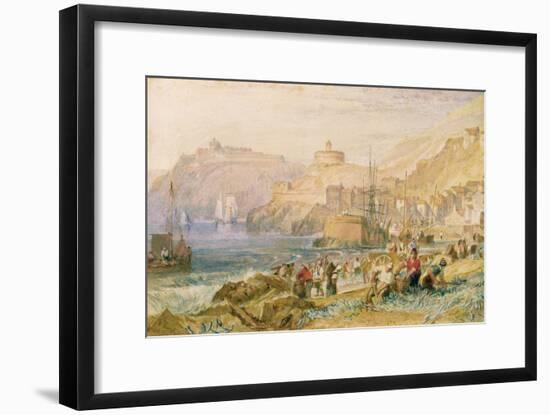 St. Mawes, Cornwall, C.1823 (W/C on Paper)-J. M. W. Turner-Framed Giclee Print