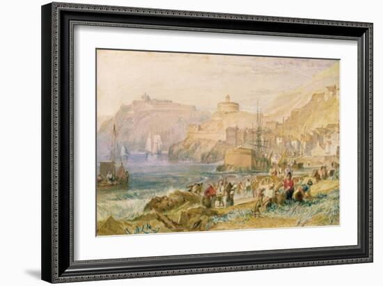 St. Mawes, Cornwall, C.1823 (W/C on Paper)-J. M. W. Turner-Framed Giclee Print