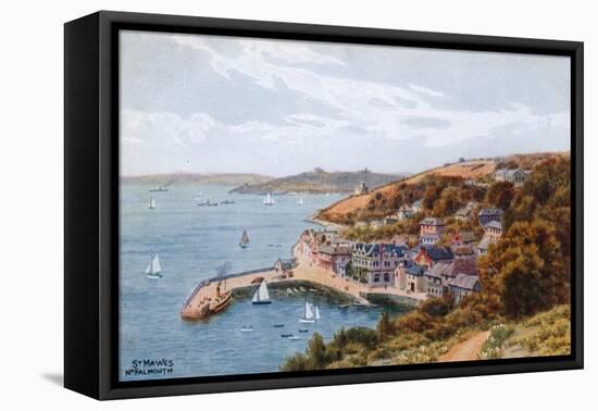 St Mawes, Nr. Falmouth-Alfred Robert Quinton-Framed Premier Image Canvas