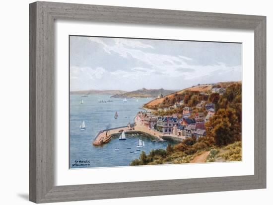 St Mawes, Nr. Falmouth-Alfred Robert Quinton-Framed Giclee Print