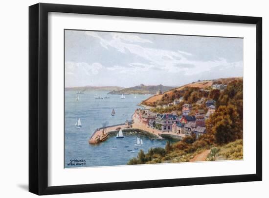 St Mawes, Nr. Falmouth-Alfred Robert Quinton-Framed Giclee Print