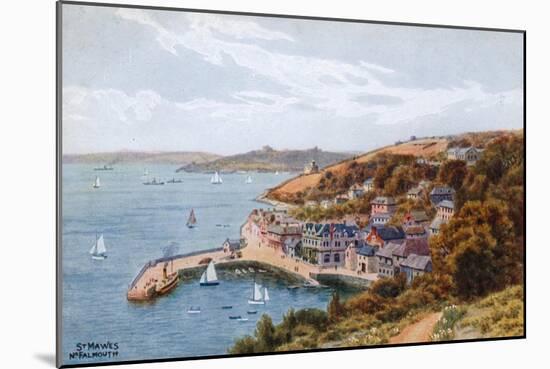 St Mawes, Nr. Falmouth-Alfred Robert Quinton-Mounted Giclee Print