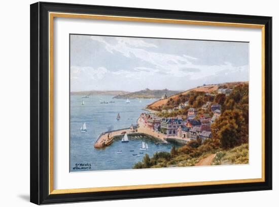 St Mawes, Nr. Falmouth-Alfred Robert Quinton-Framed Giclee Print