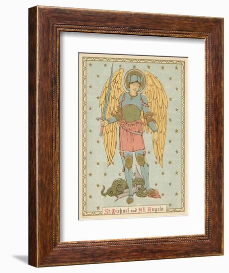 St Michael and All Angels-English School-Framed Giclee Print