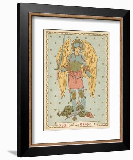 St Michael and All Angels-English School-Framed Giclee Print