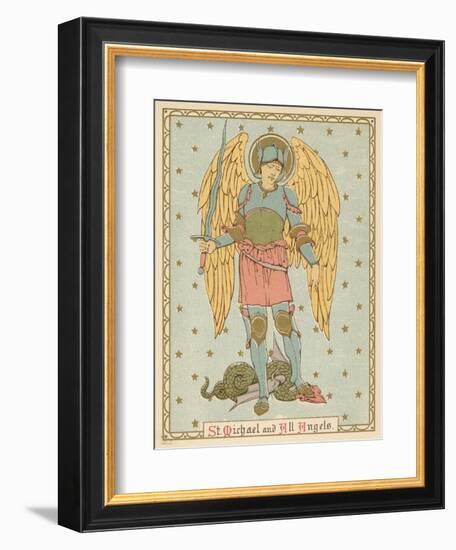 St Michael and All Angels-English School-Framed Giclee Print