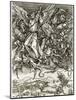 St. Michael Fighting the Dragon-Albrecht Dürer-Mounted Giclee Print