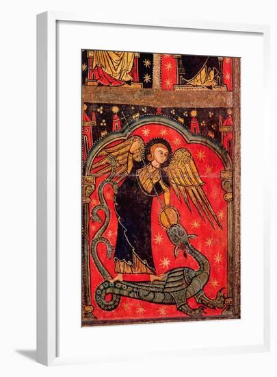 St. Michael Fighting the Dragon-null-Framed Giclee Print