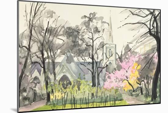 St. Michael's Church, Chester Square, London, 1982-Izabella Godlewska de Aranda-Mounted Giclee Print