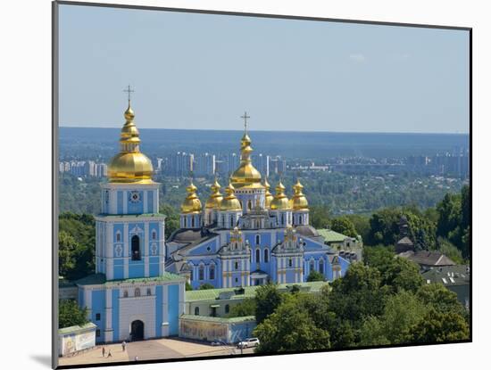 St. Michael's Church, Kiev, Ukraine, Europe-Graham Lawrence-Mounted Photographic Print