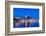 St. Michael's Fortress and Sibenik Harbour, Sibenik, Dalmatian Coast, Croatia-Neil Farrin-Framed Photographic Print