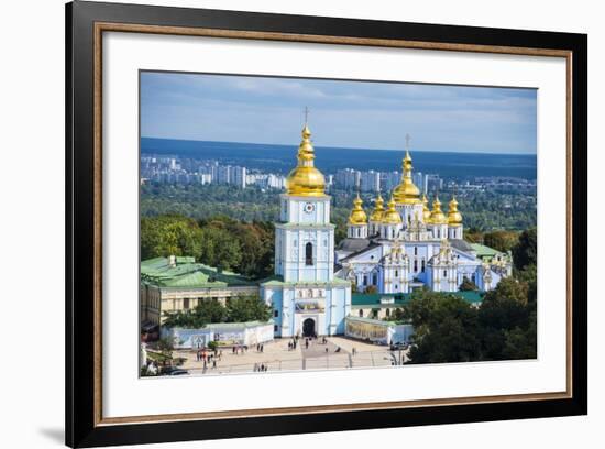 St. Michael's Gold-Domed Cathedral, Kiev (Kyiv), Ukraine, Europe-Michael Runkel-Framed Photographic Print