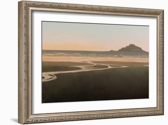 St Michael's Mount, 1975 (Oil on Canvas)-John Miller-Framed Giclee Print