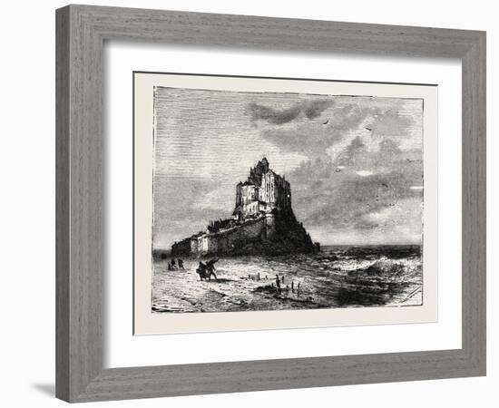 St. Michael's Mount and Bay-null-Framed Giclee Print