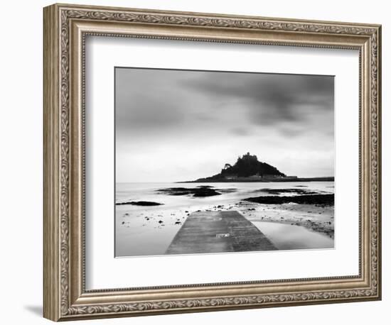 St Michael’S Mount at Sunrise, Cornwall, UK-Nadia Isakova-Framed Photographic Print