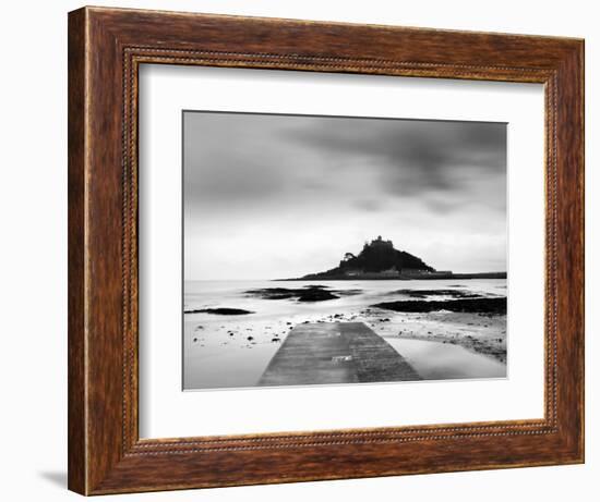 St Michael’S Mount at Sunrise, Cornwall, UK-Nadia Isakova-Framed Photographic Print