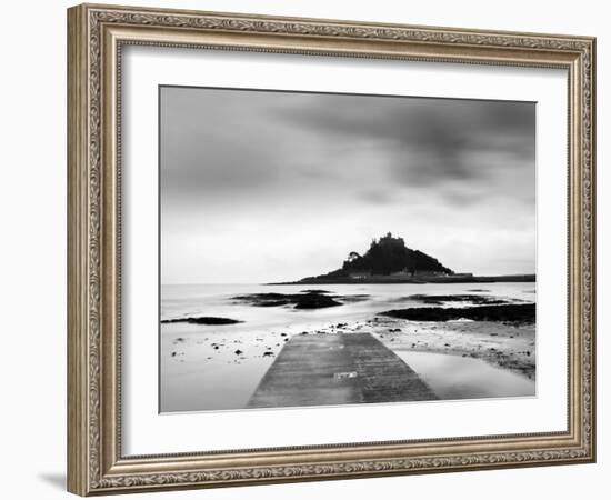 St Michael’S Mount at Sunrise, Cornwall, UK-Nadia Isakova-Framed Photographic Print
