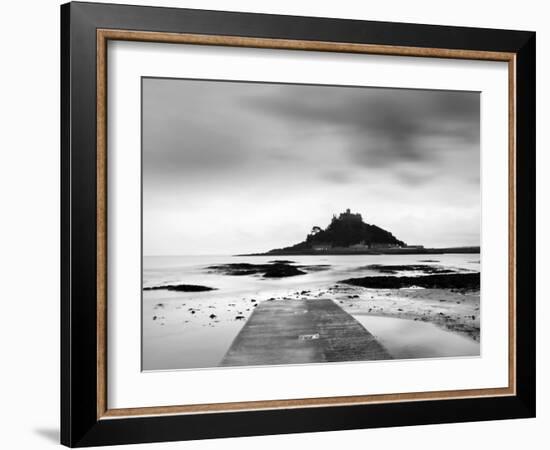 St Michael’S Mount at Sunrise, Cornwall, UK-Nadia Isakova-Framed Photographic Print