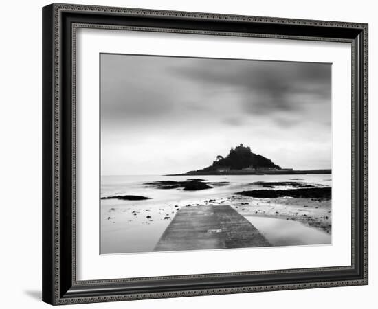 St Michael’S Mount at Sunrise, Cornwall, UK-Nadia Isakova-Framed Photographic Print