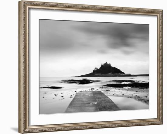 St Michael’S Mount at Sunrise, Cornwall, UK-Nadia Isakova-Framed Photographic Print