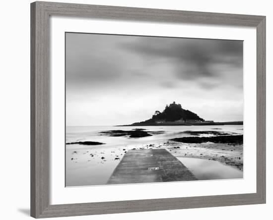 St Michael’S Mount at Sunrise, Cornwall, UK-Nadia Isakova-Framed Photographic Print