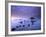 St Michael's Mount at Sunrise, from Marazion Beach, Cornwall, Uk. November 2008-Ross Hoddinott-Framed Photographic Print