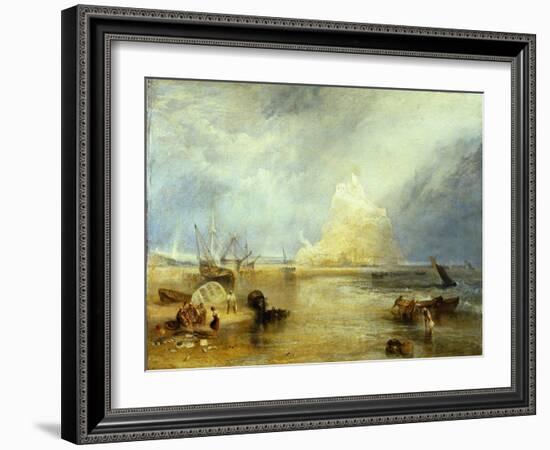 St. Michael's Mount, c.1824-JMW Turner-Framed Giclee Print