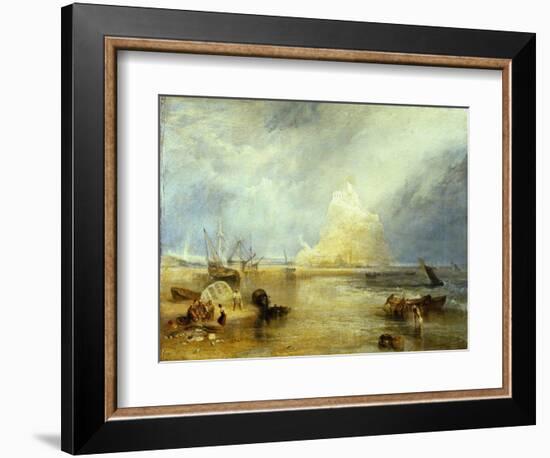 St. Michael's Mount, c.1824-JMW Turner-Framed Giclee Print