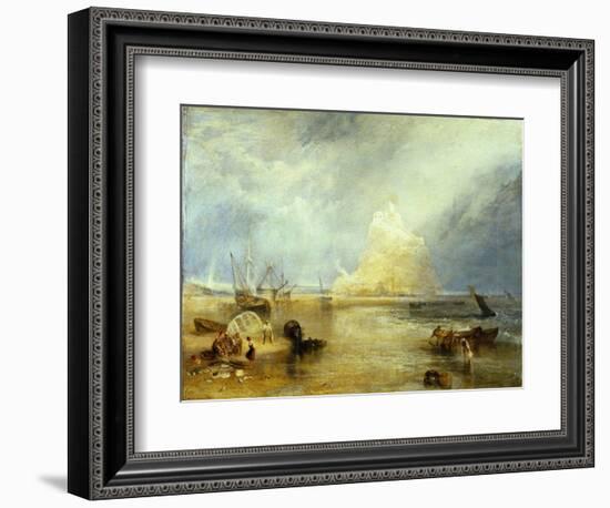 St. Michael's Mount, c.1824-JMW Turner-Framed Giclee Print