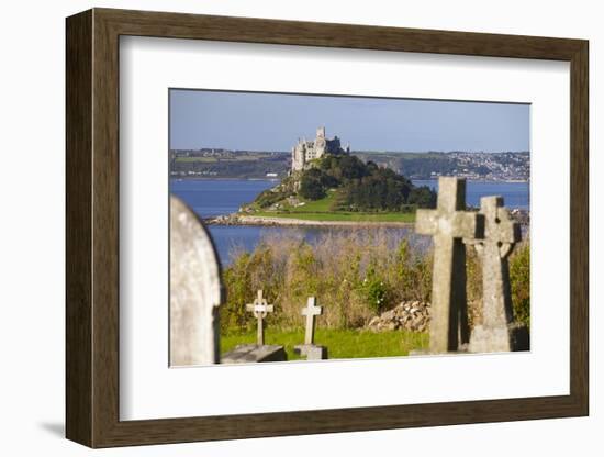St. Michael's Mount, Cornwall, England, United Kingdom, Europe-Miles Ertman-Framed Photographic Print