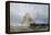 St. Michael's Mount, Cornwall-William Clarkson Stanfield-Framed Premier Image Canvas