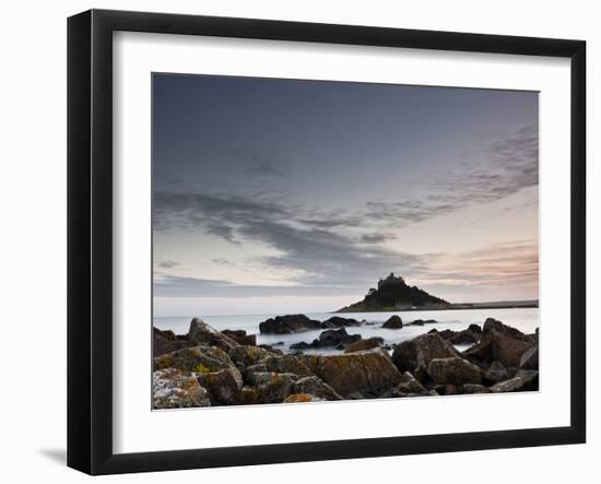 St. Michael's Mount, Marazion, Cornwall, England, United Kingdom, Europe-Julian Elliott-Framed Photographic Print