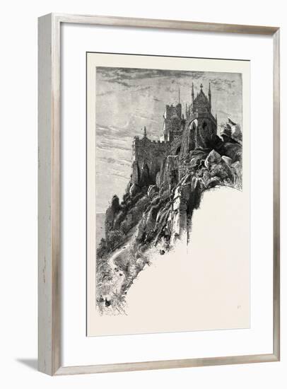 St. Michael's Mount, the Land's End, UK, 19th Century-null-Framed Giclee Print