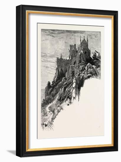 St. Michael's Mount, the Land's End, UK, 19th Century-null-Framed Giclee Print