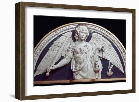 St. Michael The Archangel-Andrea Della Robbia-Framed Giclee Print