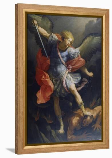 St. Michael the Archangel-Reni Guido-Framed Stretched Canvas