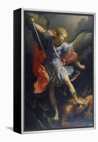 St. Michael the Archangel-Reni Guido-Framed Stretched Canvas